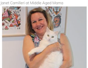 Janet Camilleri aka the Middle Aged Mama and a crazy cat lady